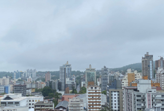 Notícia - Segunda-feira segue com chuva fraca no Sul de SC