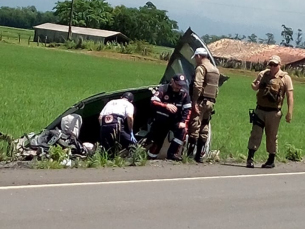 Notícia - Motorista morre após colisão na Rodovia Jacob Westrup em Forquilhinha (VÍDEOS)