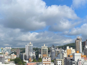 Notícia - Sol aparece, mas ventania continua no Sul de SC