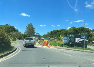 Notícia - Obras na SC-108 exigem atenção dos motoristas