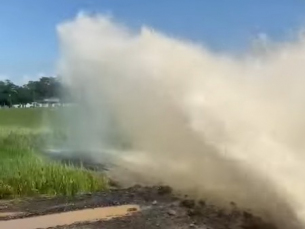 Notícia - Novo rompimento em adutora não deve prejudicar abastecimento na região (VÍDEO) 