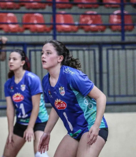 Notícia - Atleta do vôlei de Forquilhinha é convocada para Seleção Catarinense