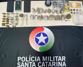 Notícia - Criciúma: Polícia Militar apreende maconha no bairro Mina Brasil