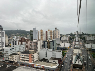 Notícia - Tempo chuvoso para esta sexta-feira em Criciúma e região