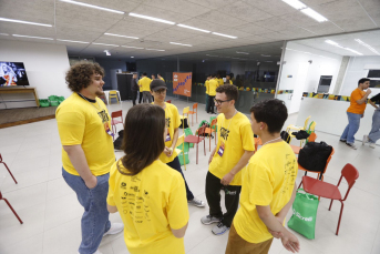 Notícia - Troca de conhecimentos e trabalho em equipe marcam o Startup Weekend Youth 2023