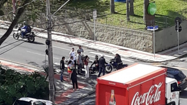 Notícia - Criciúma: volume de acidentes aumenta em cruzamento da rua São José