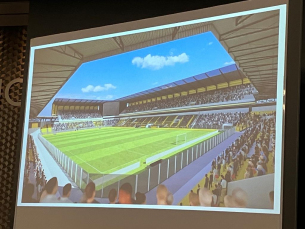 Notícia - Estádio Heriberto Hülse fica no Comerciário e passará por modernização