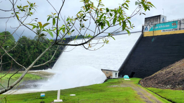 Notícia - Barragem no Rio São Bento impede inundação e garante abastecimento na região Sul