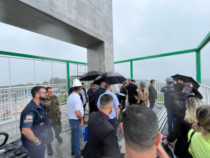 Notícia - Com 30 metros de altura e vista panorâmica, mirante é inaugurado em Criciúma