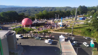 Notícia - Parque Astronômico de Criciúma recebe foguete, míssil e sonda espacial