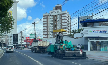 Notícia - Obra na Centenário deixa trânsito lento perto do terminal central