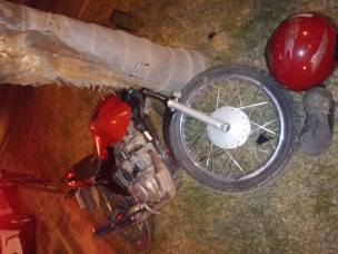 Notícia - Motociclista fica gravemente ferido após acidente em Morro da Fumaça