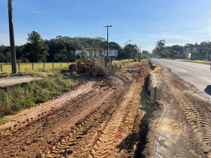 Notícia - ((Áudio)) Obras na SC-108 serão intensificadas a partir de janeiro