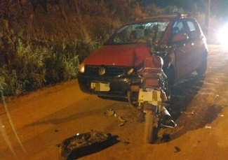 Notícia - Adolescente fica gravemente ferido em acidente de moto em Morro da Fumaça