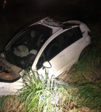 Notícia - Criciúma: motorista cai em barranco após saída de pista e fica ferida