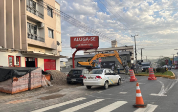 Notícia - Rua que liga Urussanga a Cocal do Sul está interditada 