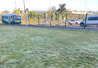 Notícia - Criciúma amanhece com geada e segunda menor temperatura do ano