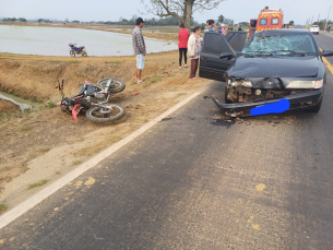 Notícia - Acidente entre carro e moto deixa dois feridos em Meleiro