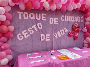 Notícia - Outubro Rosa: Saúde de Criciúma inicia ações de prevenção ao câncer de mama