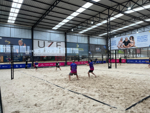 Notícia - Começam os jogos da etapa masculina do Open Viva Mais de Beach Tennis