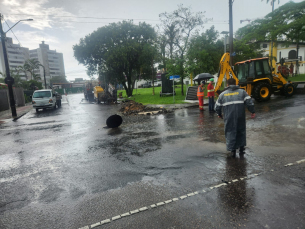 Notícia - Suspeita de vazamento de gás interdita trânsito no Bairro Michel, em Criciúma