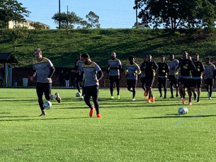 Notícia - O Criciúma no caminho do Grêmio em jogo-treino