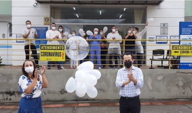 Notícia - Servidores do Centro de Triagem recebem homenagem em Urussanga