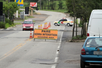 Notícia - Serra recebe obras emergenciais