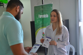 Notícia - Unesc realiza ação sobre o uso racional de medicamentos