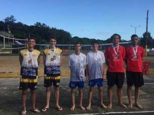 Notícia - Jesc: vôlei de praia masculino abre semana de competição