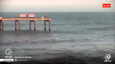 Notícia - Marinha alerta para ondas altas e ventos de até 75 km/h na costa (VÍDEO)