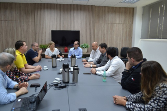 Notícia - Deputado Jessé Lopes faz visita à Unesc