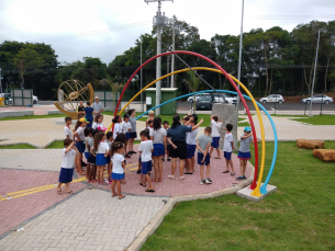 Notícia - Visitas no Parque Astronômico fortalecem o ensino pedagógico em Criciúma