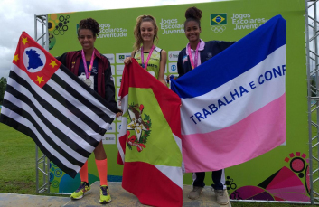 Notícia - Atleta de Criciúma é campeã dos Jogos Escolares da Juventude