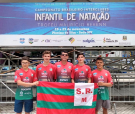 Notícia - Nadadores de Criciúma participam de torneio em Porto Alegre