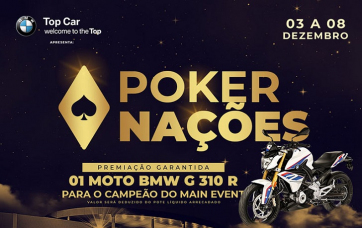 Notícia - Poker Nações acontece em dezembro com vários torneios