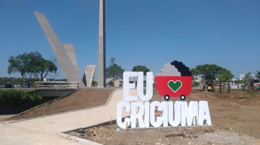 Notícia - Obras do Parque Centenário estão a todo vapor 