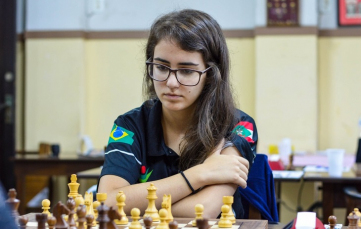 Notícia - Kathiê garante terceiro lugar no Campeonato Brasileiro Feminino de Xadrez