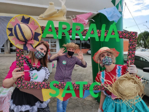 Notícia - Arraial Solidário Satc mobiliza famílias em Turvo