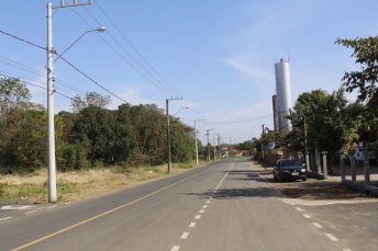 Notícia - Obras de infraestrutura são concluídas no núcleo industrial da Vila Lourdes em Forquilhinha