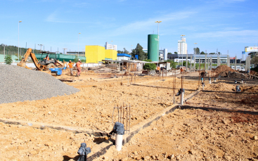 Notícia - Obras do Centro de Convivência da Terceira Idade avançam em Criciúma