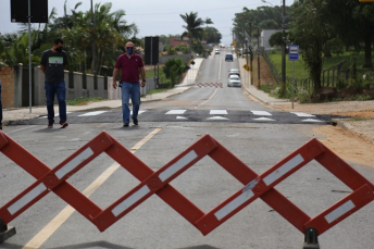 Notícia - Três obras são entregues a comunidade de Içara 