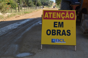 Notícia - Pavimentação chega à Linha Cabral em Morro da Fumaça