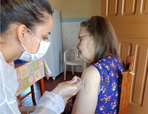 Notícia - Covid-19: Morro da Fumaça inicia vacinação de idosos de 85 a 89 anos