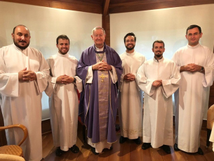 Notícia - Cinco novos diáconos serão ordenados na Diocese de Criciúma