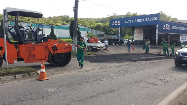 Notícia - Rodovias estão em manutenção emergencial no Sul do estado