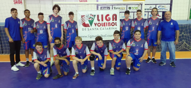 Notícia - Sub-14 de Morro da Fumaça disputa etapa da Liga de Vôlei