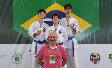 Notícia - Equipe de karatê do Sul conquista bons resultados em competições nacionais