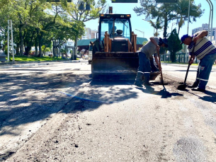 Notícia - Fim de semana de obras na Avenida Centenário