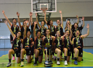 Notícia - Basquete feminino do Mampituba/SATC/FME Criciúma é campeão Catarinense Sub-19